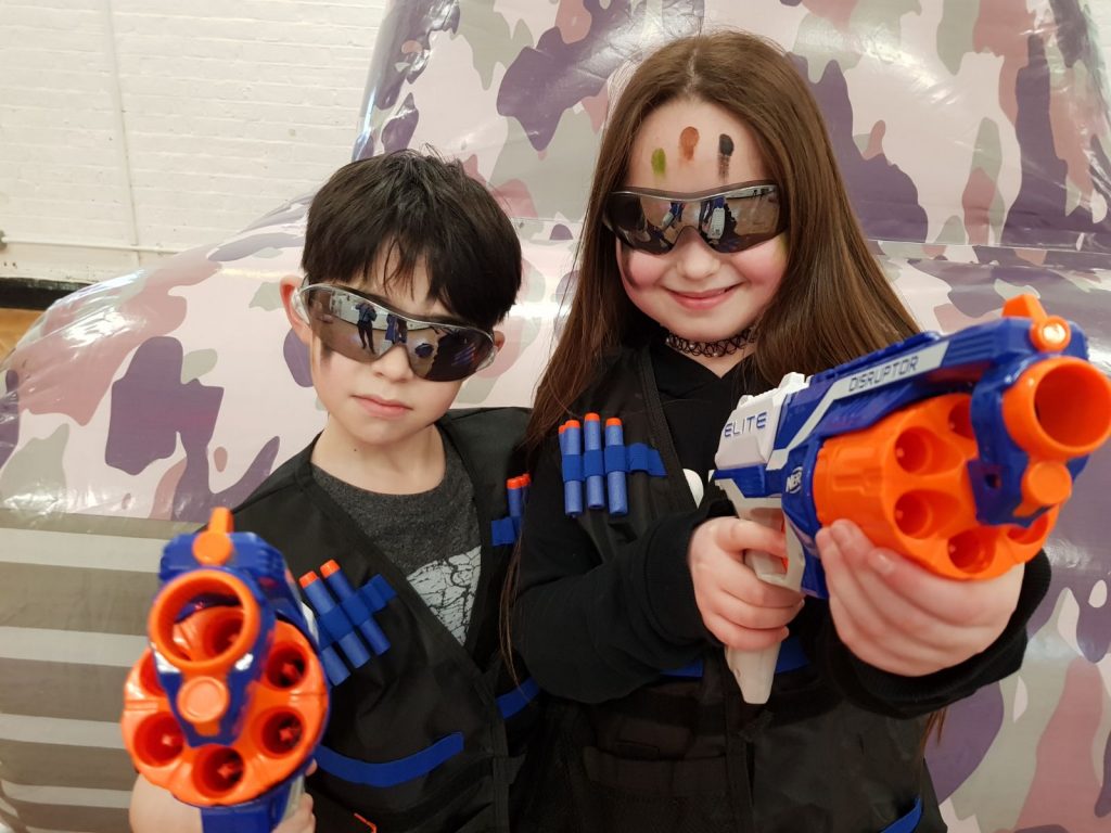 Kids Nerf Gun Parties
