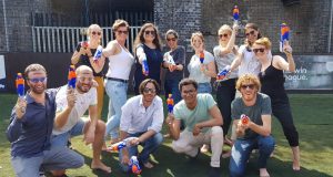 Nerf Gun Team Building